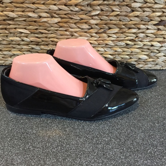 Giorgio Brutini Black Patent Flats - Picture 11 of 16